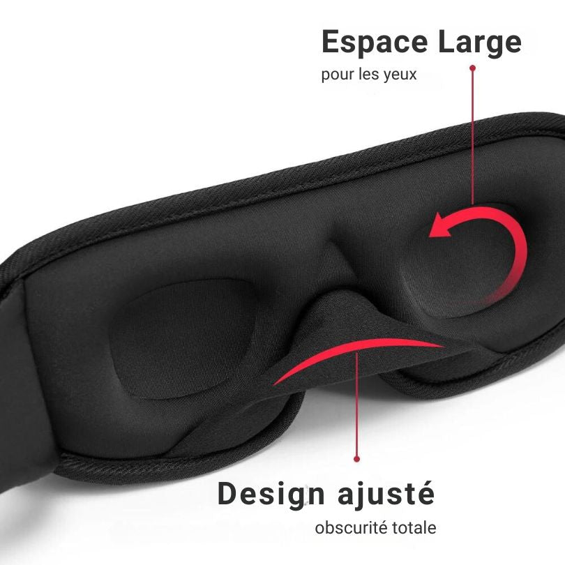 Masque de sommeil DreamEase 3D
