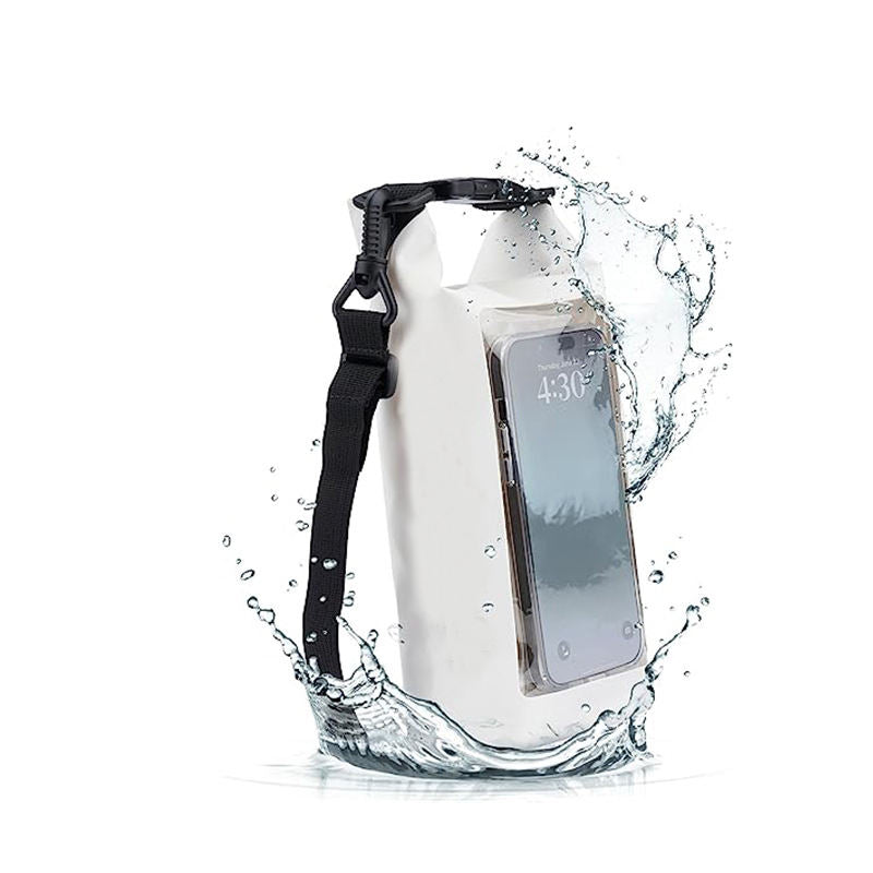 Sac étanche de 2L avec Écran tactile, Idéale pour la Plage, Rafting, Sports nautiques
