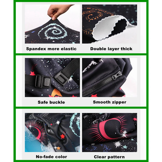 housses de protection pour valise avec motifs