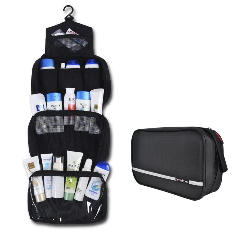 Trousse De Toilette De Voyage Suspendue Avec Crochet