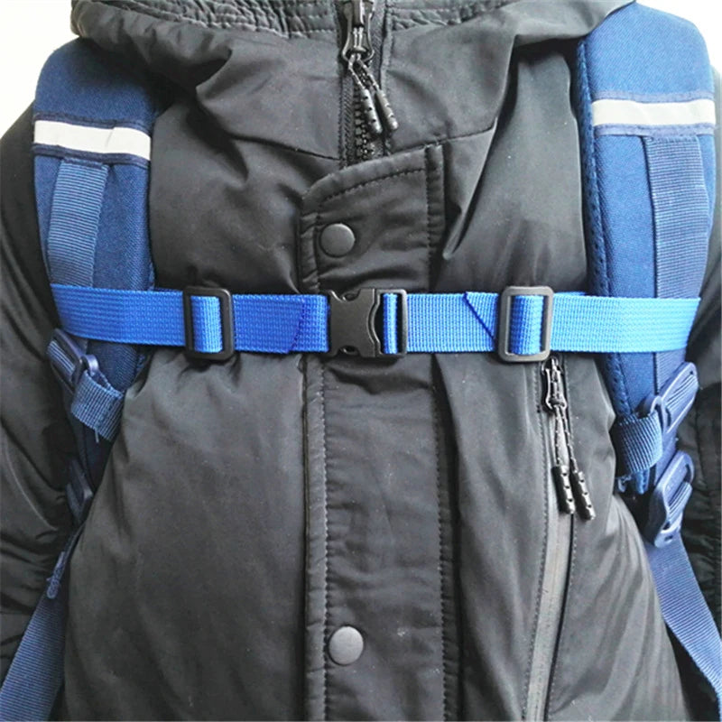 Sangle de poitrine réglable pour sacs à dos