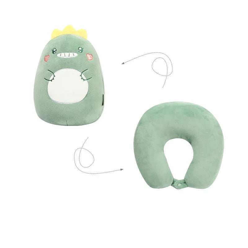 Coussin de voyage en forme d'animaux