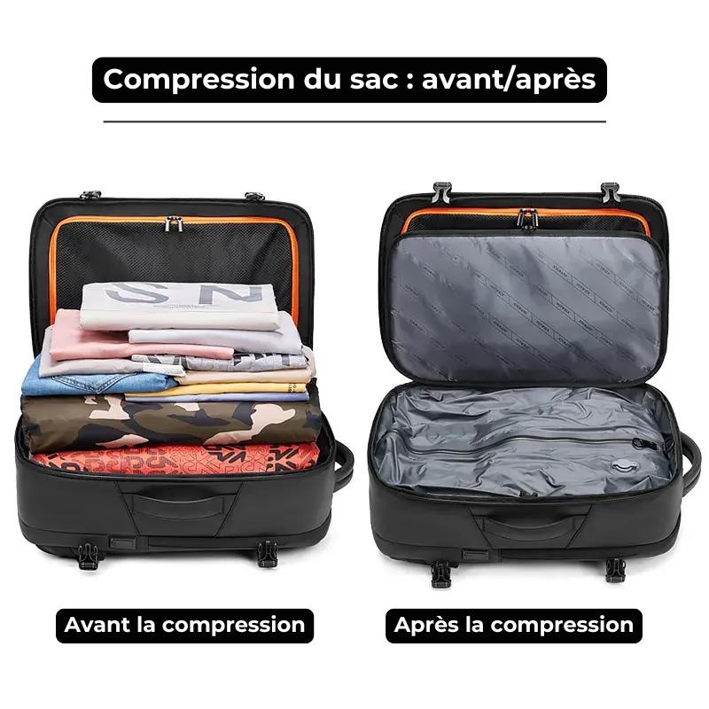 AirPack – Léger et compressible pour voyager malin