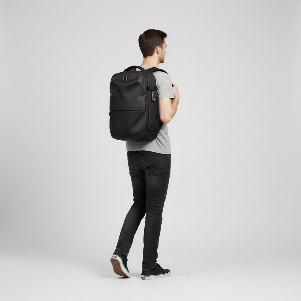 AirPack - Sac porté fond gris