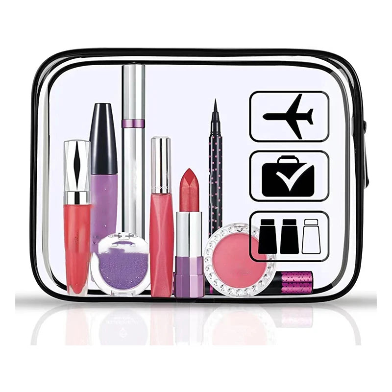 Trousse de toilette transparent Voyage