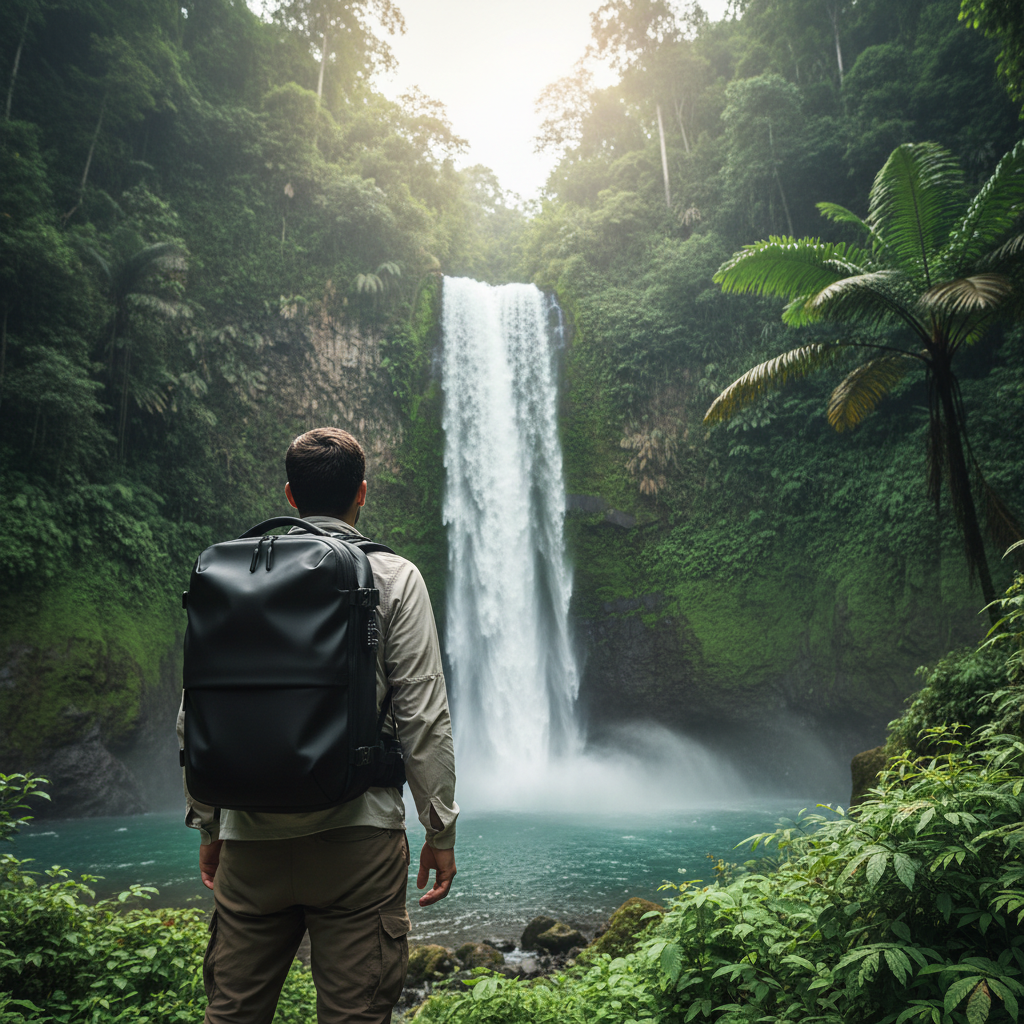 AirPack - Aventure cascade Indonésie