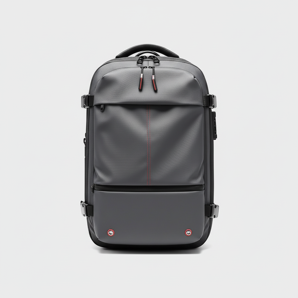 Sac gris - Vue frontale